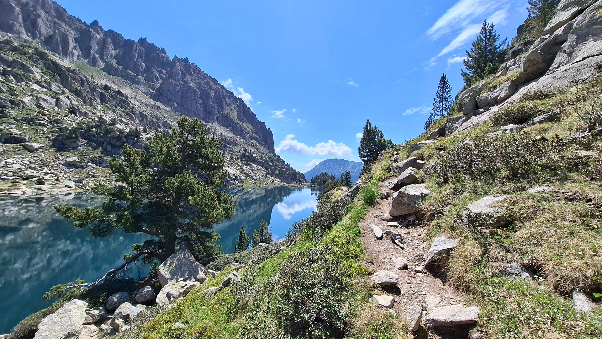 Lac de la Munyidera,.