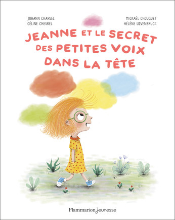 Couverture de la BD avec une petite fille qui marche en rêvassant